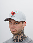 Бейсболка MITCHELL NESS арт. 6HSSMM19487-CBUGREY Chicago Bulls NBA (серый)